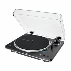 Audio-Technica AT-LP70XBT Audio-Plattenspieler mit Riemenantrieb Schwarz, Silber Vollautomatisch 