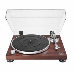 Audio-Technica AT-LPW50BTRW Plattenspieler Audio-Plattenspieler mit Riemenantrieb Braun Manuell 