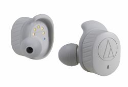 Audio-Technica ATH-SPORT7TW Kopfhörer Kabellos im Ohr Sport Mikro-USB Bluetooth Grau 
