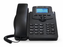 AudioCodes 405HD IP-Telefon Schwarz 2 Zeilen LCD  - UK version