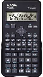 Aurora AX-582BL Taschenrechner Tasche Wissenschaftlicher Taschenrechner Schwarz 