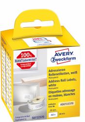 Avery AS0722370 selbstklebendes Etikett Rechteck Permanent Weiß 260 Stück[e] 