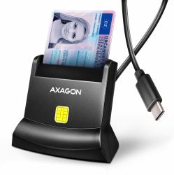 Axagon CRE-SM4NC USB-C Smartcard-Standleser 
