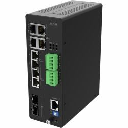 Axis 02621-001 Netzwerk-Switch Managed 10G Ethernet [100/1000/10000] Power over Ethernet [PoE] Schwarz 