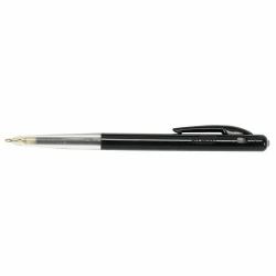 BIC M10 Clic Medium Schwarz Clip-on-Einziehkugelschreiber 50 Stück[e] 