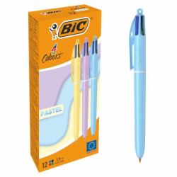 BIC 4 Colours Mehrfarbig Medium 12 Stück[e] 