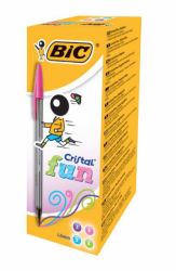 BIC Cristal Fun Violett Stick-Kugelschreiber 20 Stück[e] 