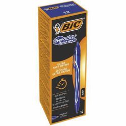 BIC Gel-ocity Quick Dry Blau Clip-on-Einziehkugelschreiber Medium 12 Stück[e] 