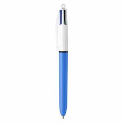 BIC 982866 Kugelschreiber Schwarz, Blau, Grün, Rot Clip-on-Einziehkugelschreiber Medium 12 Stück[e] 