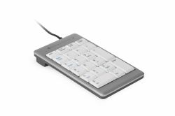 BakkerElkhuizen UltraBoard 955 Numeric Numerische Tastatur PC USB Hellgrau, Weiß 