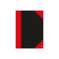 Bantex 100302832 Notizbuch A5 96 Blätter Schwarz, Rot 