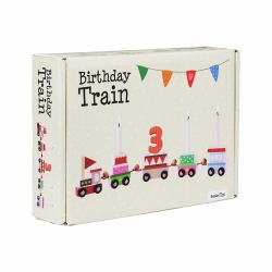 Barbo Toys 6098 Partyspiel Geburtstagszug 