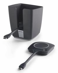Barco ClickShare Button und Tray im Paket 