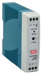 Barox PS-DIN-AC/12/20 Netzteil & Spannungsumwandler Drinnen 20 W Blau, Grau 