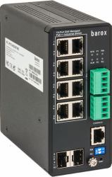 Barox RY-LPITE-802GBTME Netzwerk-Switch Unmanaged L2/L3 Gigabit Ethernet [10/100/1000] Power over Ethernet [PoE] 