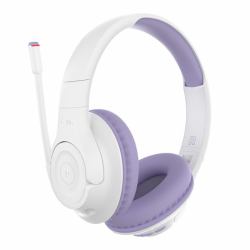 Belkin SOUNDFORMINSPIRE OVEREAR HEADSET LAV Kopfhörer Verkabelt & Kabellos Kopfband Anrufe/Musik USB Typ-C Bluetooth Lavendel, Weiß 