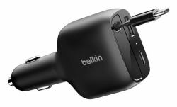 Belkin BoostCharge Universal Schwarz Zigarettenanzünder Schnellladung Drinnen 