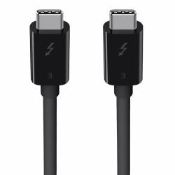 Belkin F2CD084bt0.8MBK 0,8 m 40 Gbit/s Schwarz 