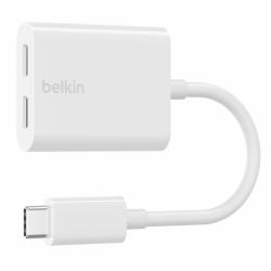 Belkin F7U081BTWH Schnittstellen-Hub USB Typ-C Weiß 