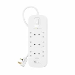 Belkin Connect Weiß 6 AC-Ausgänge 2 m 