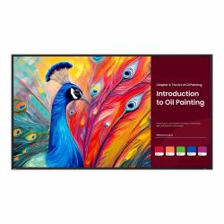BenQ SH5504 Digital Signage Flachbildschirm 139,7 cm [55"] LCD 800 cd/m² 4K Ultra HD Schwarz Eingebauter Prozessor Android 24/7 