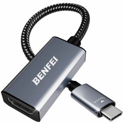 Benfei 000318GREY USB-Grafikadapter 3840 x 2160 Pixel Grau 
