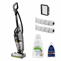 Bissell CrossWave Hydrosteam Pet Pro Standstaubsauger AC Trocken&Nass Beutellos 0 l 1100 W Schwarz, Silber 