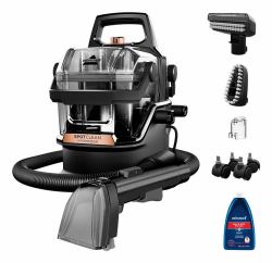 Bissell SpotClean Hydrosteam Pro Zylinder-Dampfreiniger 1,9 l 1000 W Schwarz, Kupfer, Transparent 