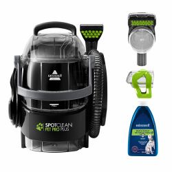 Bissell SpotClean Pet Pro Plus Teppichreinigungsmaschine Handgeführt Tief Schwarz, Transparent 