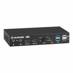 Black Box KVM Switch Dual Monitor - UHD 4K 60, Dual-Head, HDMI, USB 3.2 Gen 1, USB Type C, Audio, 2-Port 