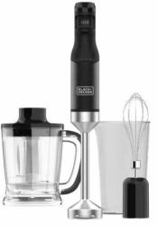 Black &amp; Decker Black & Decker BXHBA1501E Pürierstab 1500 W Schwarz, Transparent 