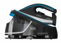 Black &amp; Decker Black & Decker BXSS2401E 2400 W 1,5 l Keramik-Bügelsohle Schwarz, Blau, Weiß 