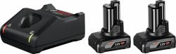 Bosch 1 600 A01 B20 Akku/Ladegerät für Elektrowerkzeug Batterie- & Ladegerät-Set 