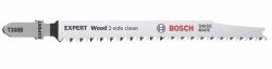 Bosch EXPERT ‘WOOD 2-SIDE CLEAN’ T 308 B Stichsägeblatt Hartstahl [HCS] 25 Stück[e] 