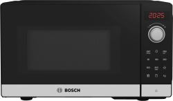 Bosch Serie 2 FEL023MS2 Mikrowelle Schwarz, Edelstahl Solo-Mikrowelle Arbeitsplatte 20 l 800 W 