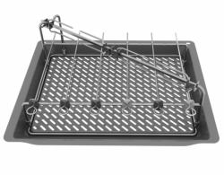 Bosch HEZ635001 Ofenteil & Zubehör Grillplatte Edelstahl 