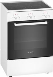 Bosch HKA090220 Küchenherd Freistehender Herd Elektro Keramik Weiß 