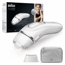 Braun Silk-expert Pro Silk expert Pro 3 PL3020 Lichtimpulstechnologie [IPL] Silber, Weiß 