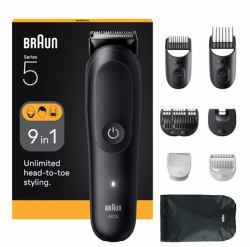 Braun AIO5540 Haartrimmer/-schneider Schwarz 14 Lithium-Ion [Li-Ion] 