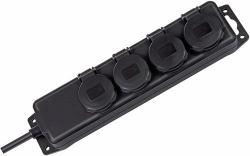 Brennenstuhl BN-1159960 - Power strip 4 socket IP44 - Warranty: 12M