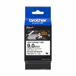Brother HSE-221E Etiketten erstellendes Band Schwarz auf weiss 