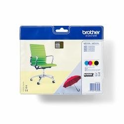 Brother LC-229XLVALBP Druckerpatrone 4 Stück[e] Original Schwarz, Cyan, Magenta, Gelb 