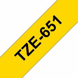 Brother TZE-651 Etiketten erstellendes Band 