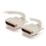 C2G 5m DB25 M/M Cable Paralleles Kabel Beige 