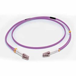 C2G 5M LC/LC OM4 LSZH GLASFASER-PATCHKABEL - VIOLETT 