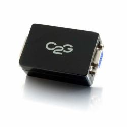 C2G 82401 DVI-D HD15 Schwarz 