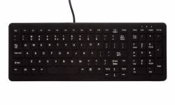 CHERRY Active Key AK-CB7000F Tastatur Büro USB QWERTZ Deutsch Schwarz 