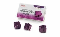 CTS Tektronix Workcentre C2424 Solid Ink Magenta [3 Sticks] Tinten Colorstick 3 Stück[e] 3400 Seiten 