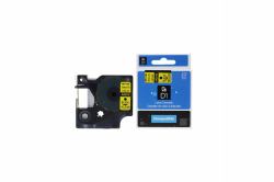 CTS Comp Dymo 45016 Labelling Tape Cassette Black on Blue 12mm x 7m
