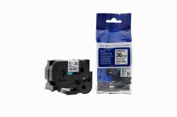 CTS Comp Brother P-Touch TZe-253 Labelling Tape Cassette Blue on White also for TZ-253